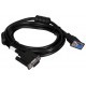 Lanberg CA-VGAC-10CC-0018-B+ VGA cable 1.8 m VGA (D-Sub) Black Lanberg CA-VGAC-10CC-0018-B+ VGA cable 1.8 m VGA (D-Sub) Black