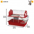 FERPLAST Barn 80 - Cage