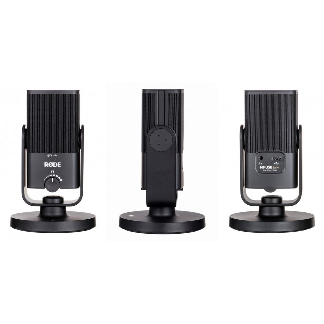 R DE NT-USB mini Black Table microphone R DE NT-USB mini Black Table microphone