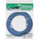 InLine Patch Cable S/FTP PiMF Cat.6A halogen free 500MHz blue 10m