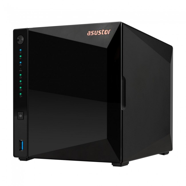 Asustor DRIVESTOR 4 Pro Gen2 AS3304T V2 NAS Realtek RTD1619B 2 GB DDR4 ADM Black