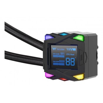 Thermaltake LA240-S ARGB Motherboard Liquid cooling kit 12 cm Black 1 pc(s)