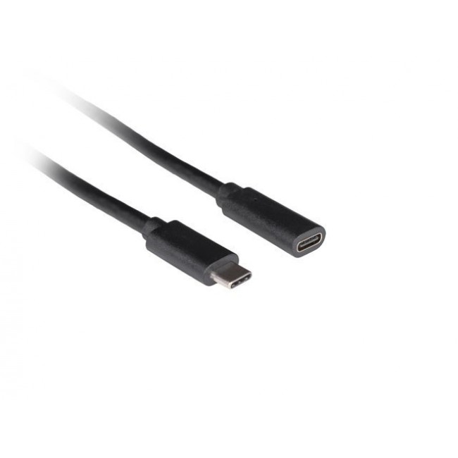 Lanberg CA-USBE-20CC-0005-BK USB cable USB 3.2 Gen 1 (3.1 Gen 1) 0.5 m USB C Black