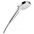 Hansgrohe Croma Select E Handheld shower head Chrome, White