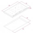 Teka IBF 95-G1 MST BM Black Built-in 90 cm Zone induction hob 5 zone(s)