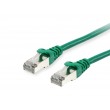 Equip Cat.6A S/FTP Patch Cable, 30m, Green