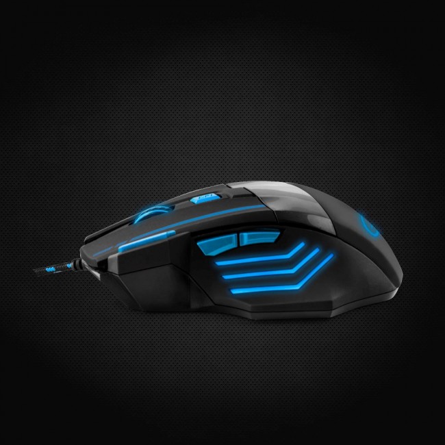 Esperanza EGM201B mouse USB Type-A Optical 2400 DPI Right-hand