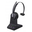 Yealink WH64 Workstation Mono Headset Wired & Wireless Head-band Office/Call center USB Type-C Bluetooth Charging stand Black