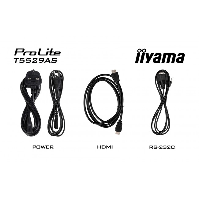 iiyama T5529AS-B1AG Signage Display Kiosk design 138.7 cm (54.6