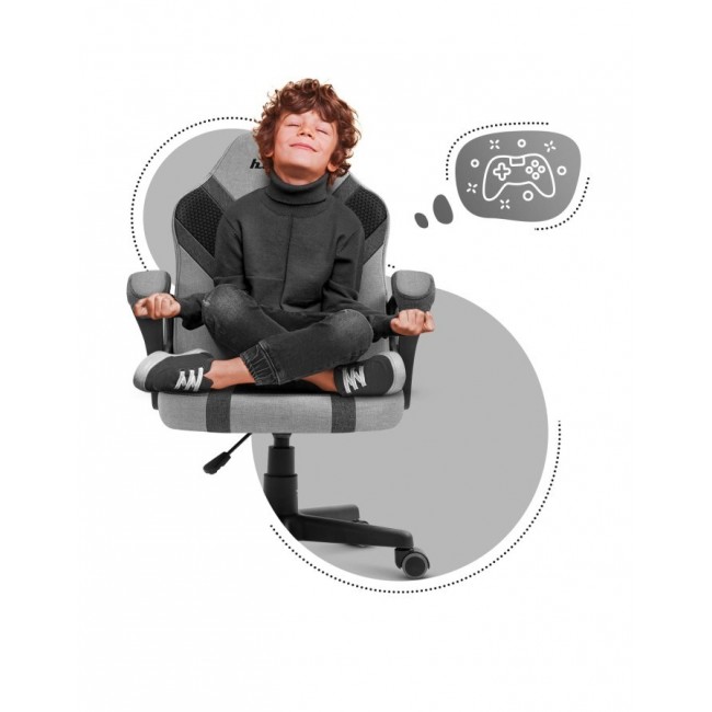 Huzaro RANGER 1.0 GREY MESH office/computer chair Flat seat Meshed backrest