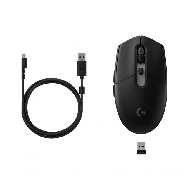 Logitech G G305 X SUPERLIGHT mouse Gaming Right-hand RF Wireless + Bluetooth Optical 44000 DPI