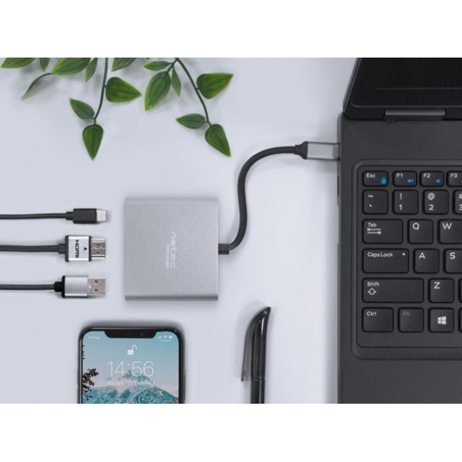 NATEC MULTI PORT FOWLER MINI (USB-C PD, HDMI 4K)