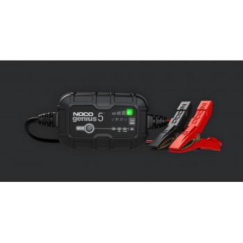 NOCO GENIUS5 5A Battery charger for 6V/12V batteries with maintenance and desulphurisation function