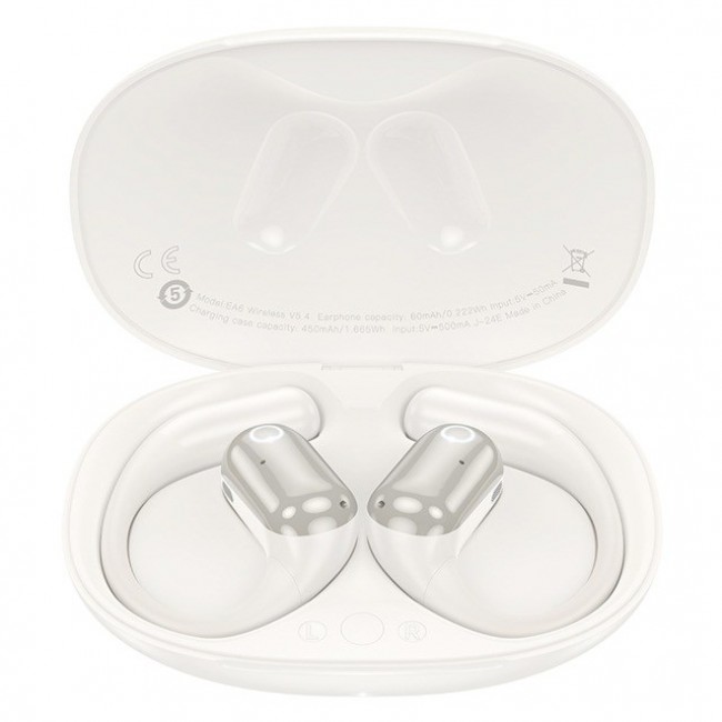 Hoco EA6 Headset Wireless Open-Ear Connectivity/Music Bluetooth White