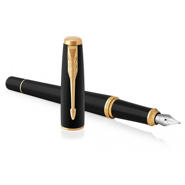 Parker Urban fountain pen Cartridge filling system Black, Gold 1 pc(s)