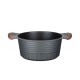 Resto Kitchenware Capella 4.6 L Round Black, Wood