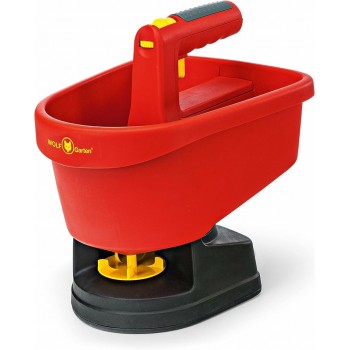 WOLF GARTEN BATTERY-POWERED SEEDER FOR GRASS AND FERTILISER WE-B