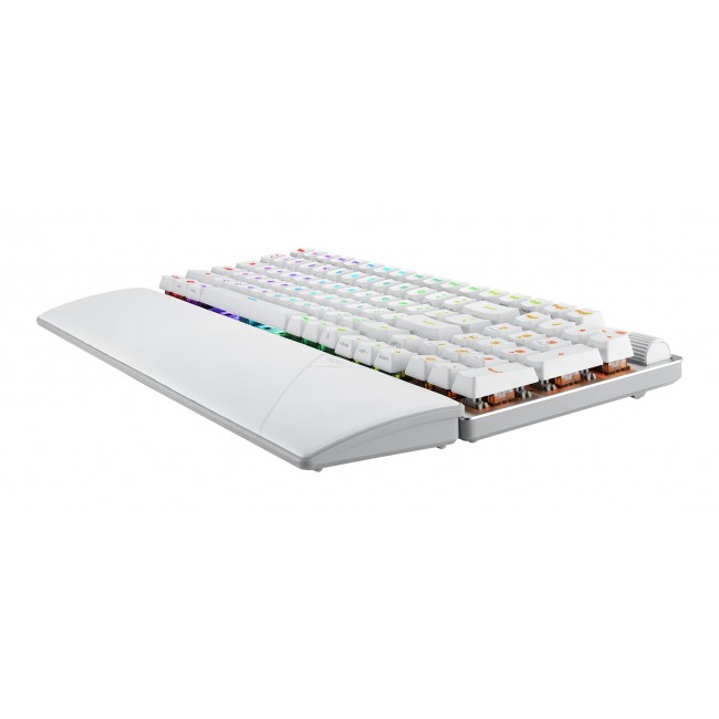 ASUS ROG Strix Scope II 96 RX Wireless keyboard Gaming USB + RF Wireless + Bluetooth White