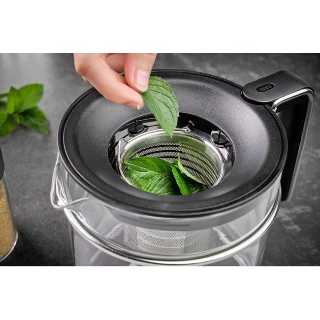 GEFU T-PREP Tea Kettle with Warmer 1.5 ltr