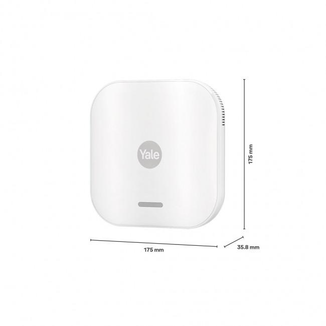 Yale smart alarm starter kit 6 elements - Control unit, Siren, Keypad, Remote control, Motion detector, Window/door detector