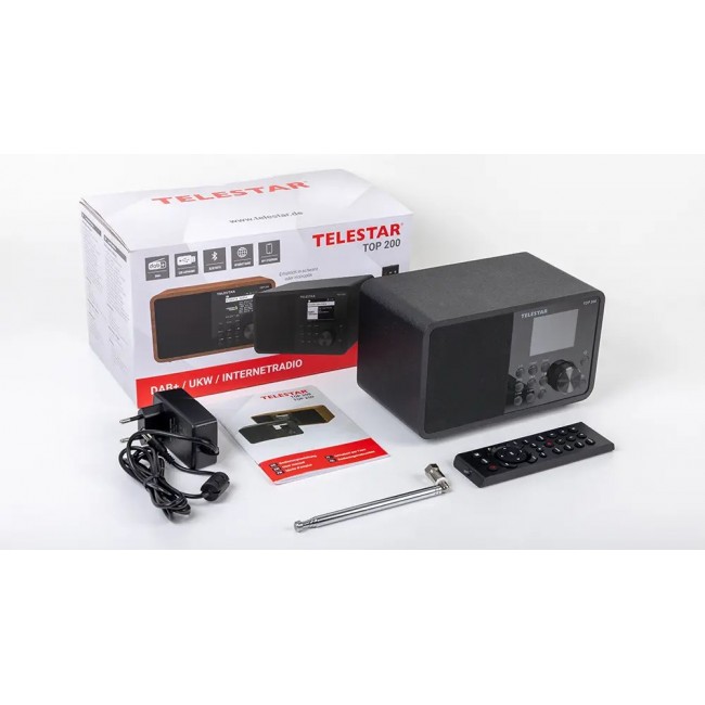 Telestar TOP 200 Portable Analog & digital Black
