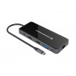 Conceptronic DONN15G laptop dock/port replicator Wired USB 3.2 Gen 1 (3.1 Gen 1) Type-C Grey