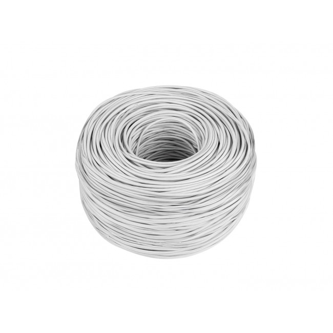 LANBERG LAN CABLE UTP CAT.6 305M SOLID CU LSZH GREY CPR + FLUKE PASSED