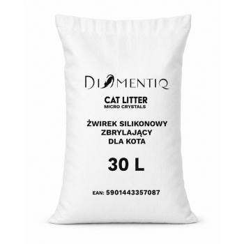 DIAMENTIQ Micro Crystals - Cat litter - 30l