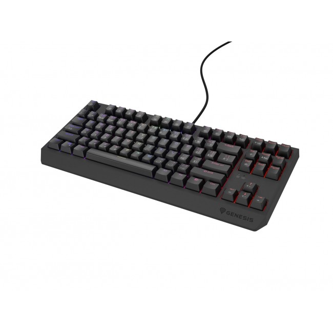 GENESIS Thor 230 TKL keyboard Gaming USB QWERTY Czech, Slovakian Black GENESIS Thor 230 TKL keyboard Gaming USB QWERTY Czech, Slovakian Black