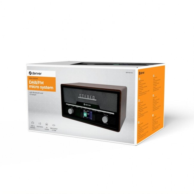 Denver MDA-525DW Personal CD player Wood Denver MDA-525DW Personal CD player Wood