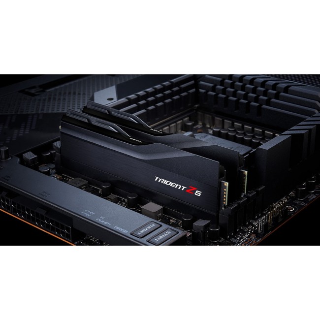 G.Skill Trident Z F5-7600J3646G16GX2-TZ5K memory module 32 GB 2 x 16 GB DDR5 7600 MT/s 288-pin DIMM G.Skill Trident Z F5-7600J3646G16GX2-TZ5K memory module 32 GB 2 x 16 GB DDR5 7600 MT/s 288-pin DIMM