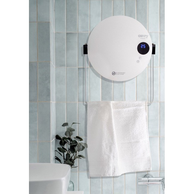 Camry | CR 7747 | Bathroom heater | 2000 W | Number of power levels 2 | White | IPX 2