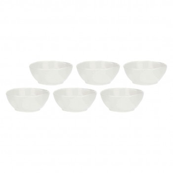 LA PORCELLANA BIANCA LUNIA Set of 6 bowls 12 cm
