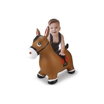 Jamara Hopping animal horse brown with pump Animals