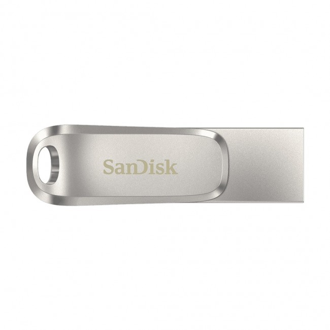 SanDisk Ultra Dual Drive Luxe USB flash drive 32 GB USB Type-A / USB Type-C 3.2 Gen 1 (3.1 Gen 1) Stainless steel SanDisk Ultra Dual Drive Luxe USB flash drive 32 GB USB Type-A / USB Type-C 3.2 Gen 1 (3.1 Gen 1) Stainless steel