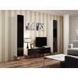 Cama TV stand VIGO 140 30/140/40 white/black gloss Cama TV stand VIGO 140 30/140/40 white/black gloss