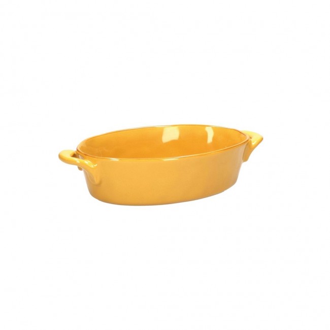 ROSE&TULIPANI CONCERTO OCRA Baking dish 31 x 17 cm ROSE&TULIPANI CONCERTO OCRA Baking dish 31 x 17 cm