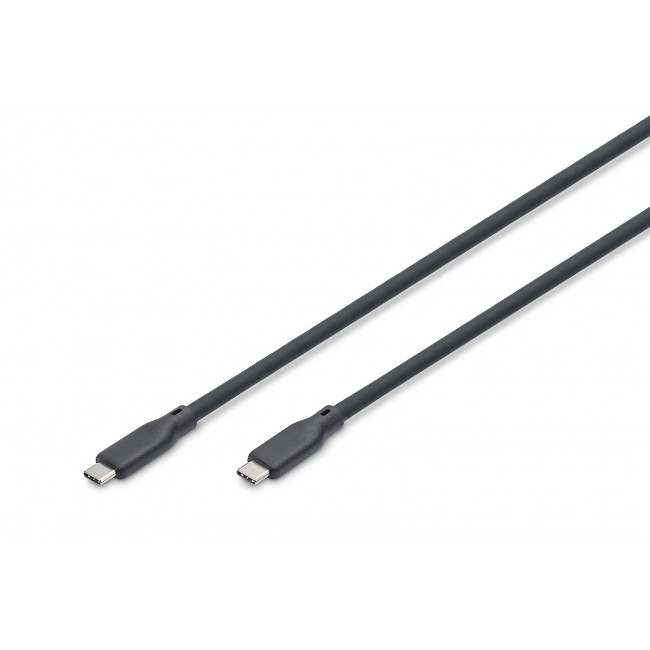Digitus USB silicone cable, USB 20Gbps, 2m, black Digitus USB silicone cable, USB 20Gbps, 2m, black