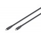 Digitus USB silicone cable, USB 20Gbps, 2m, black Digitus USB silicone cable, USB 20Gbps, 2m, black