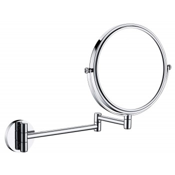 Cosmetic mirror on a movable arm - double-sided