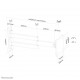 Neomounts FPMA-W830BLACK Monitor/TV mount wall 10-27 Neomounts FPMA-W830BLACK Monitor/TV mount wall 10-27