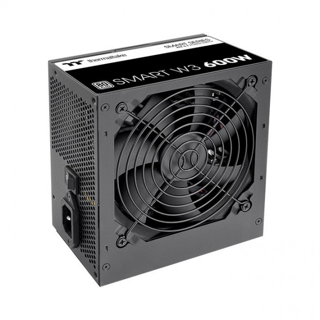 Thermaltake Smart W3 power supply unit 600 W 24-pin ATX ATX Black Thermaltake Smart W3 power supply unit 600 W 24-pin ATX ATX Black