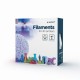 Gembird 3DP-PLA+1.75-02-BK 3D printing material Polylactic acid (PLA) Black 1 kg