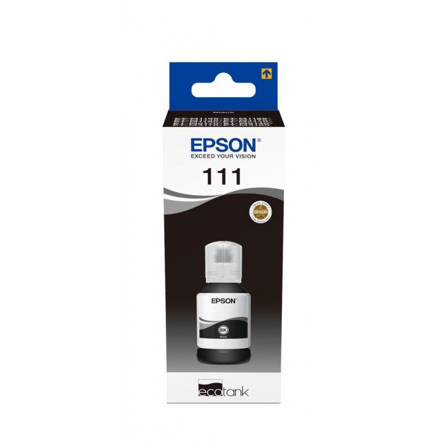 Epson 111 EcoTank Pigment black ink bottle Epson 111 EcoTank Pigment black ink bottle