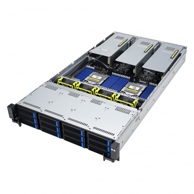 ASUS RS720A-E12-RS24U Socket SP5 Rack (2U) Grey ASUS RS720A-E12-RS24U Socket SP5 Rack (2U) Grey
