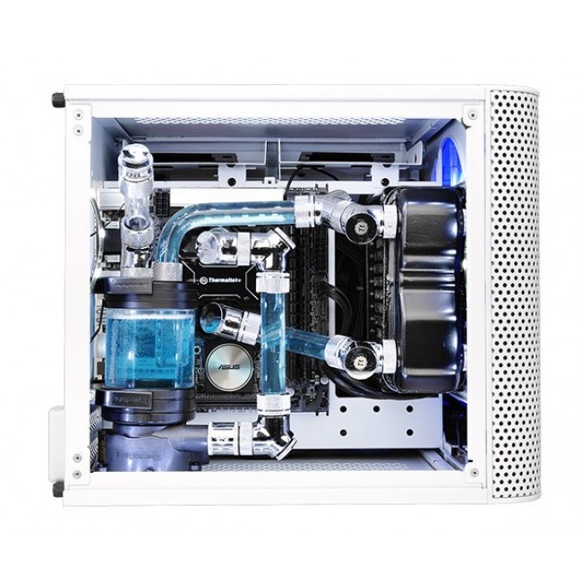 Thermaltake Core V1 Snow Edition Cube White Thermaltake Core V1 Snow Edition Cube White