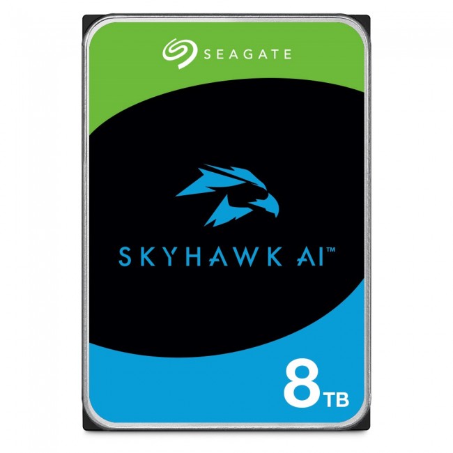 Seagate SkyHawk AI internal hard drive 8 TB 7200 RPM 256 MB 3.5 Seagate SkyHawk AI internal hard drive 8 TB 7200 RPM 256 MB 3.5