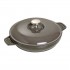 Round baking dish with lid Staub - Graphite