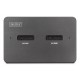 Digitus M.2 NVMe + M.2 SATA SSD docking station with SD Express card reader, USB-C Digitus M.2 NVMe + M.2 SATA SSD docking station with SD Express card reader, USB-C