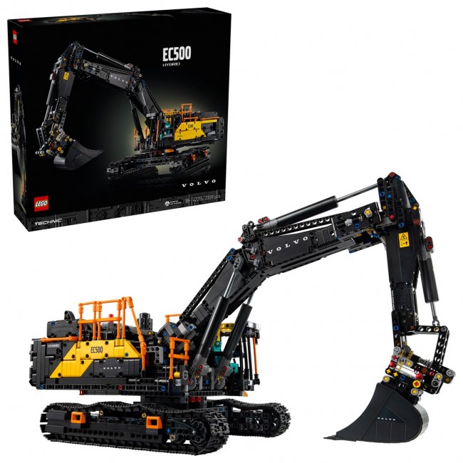 LEGO TECHNIC 42215 Volvo EC500 Hybrid Excavator LEGO TECHNIC 42215 Volvo EC500 Hybrid Excavator